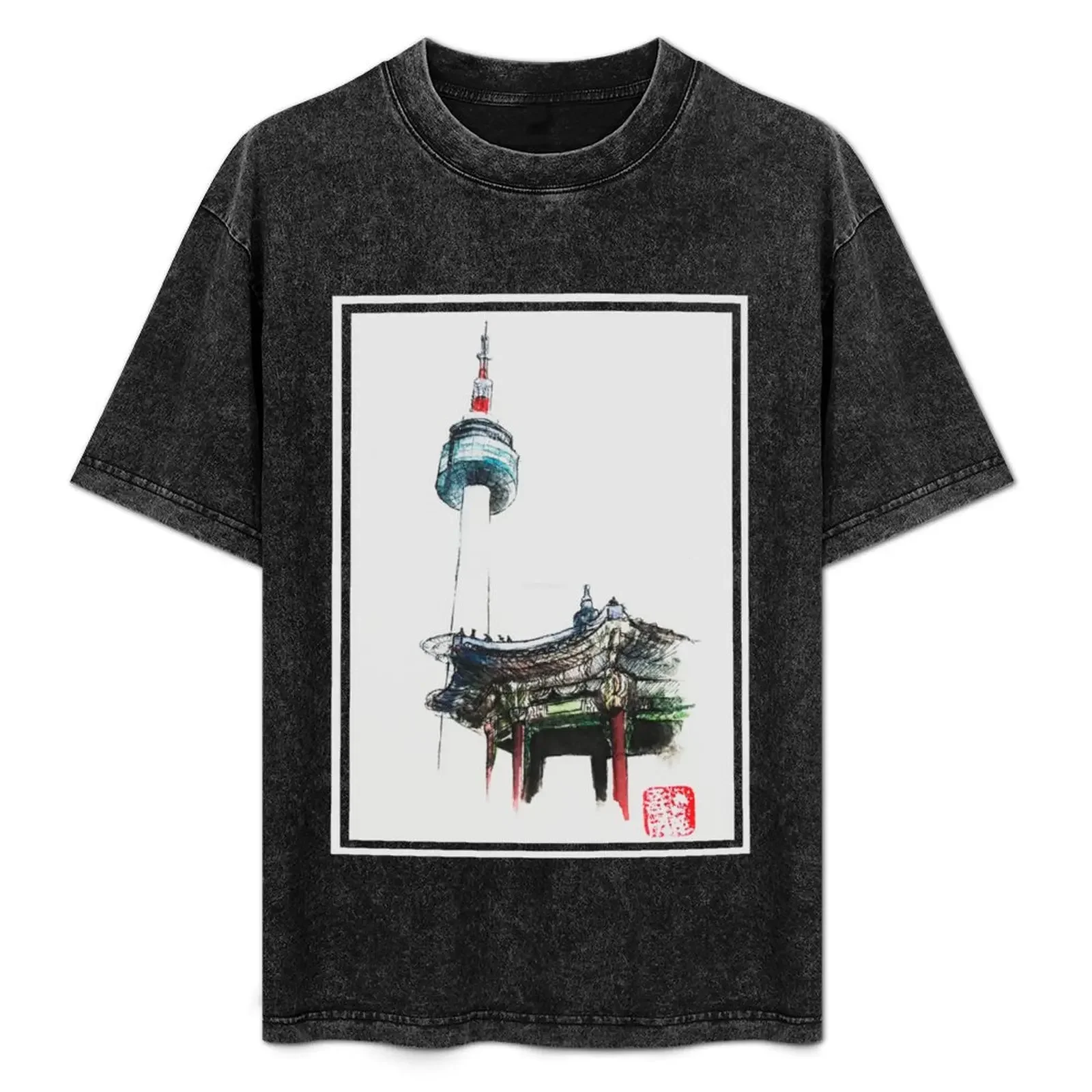 Namsan Tower T-Shirt new edition gifts for boyfriend rapper graphic tees Luxury man t shirts for men pack
Namsan Tower T-Shirt new edition gifts for boyfriend rapper graphic tees Luxury man t shirts for men pack