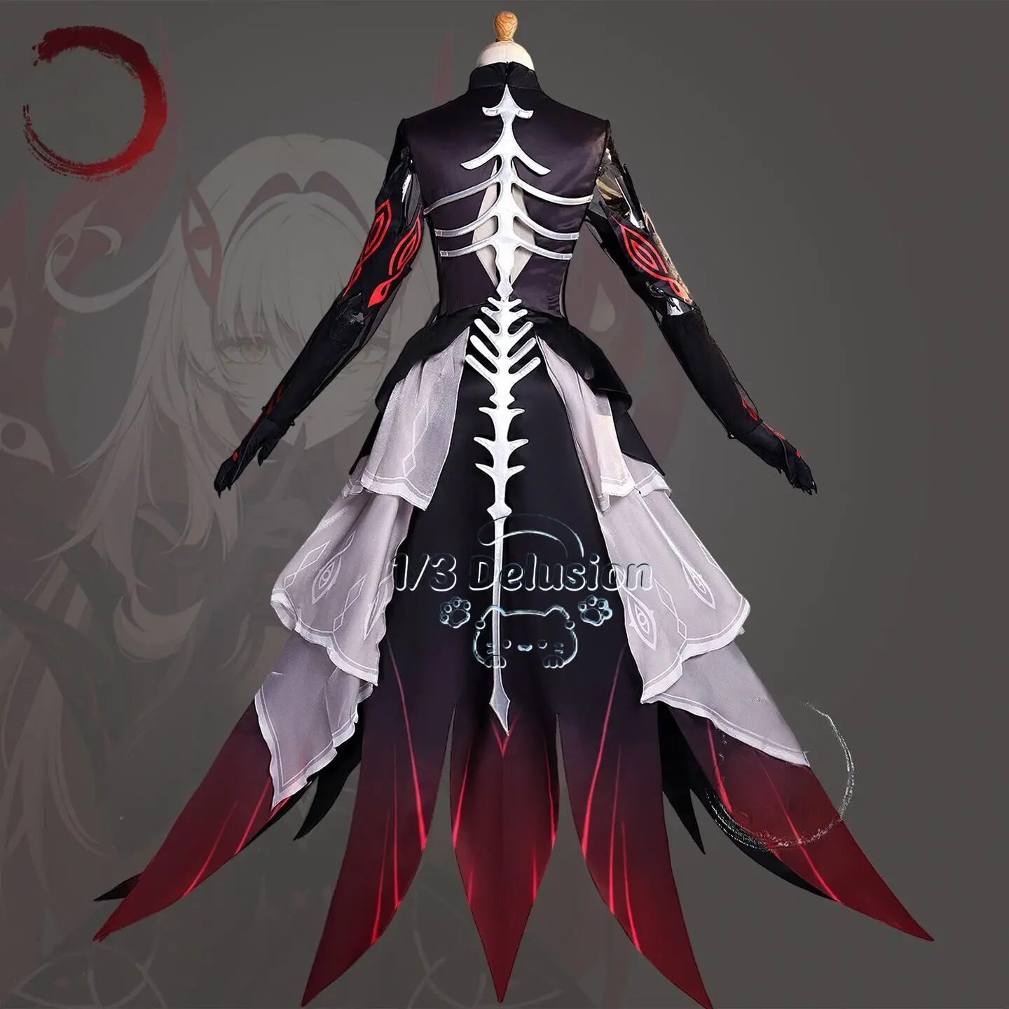 Genshin Impact Ronova Cosplay Costume Ruler of Death Full Set Goddess of the Underworld Dress Halloween Party Carnival Uniform
Genshin Impact Ronova Cosplay Costume Ruler of Death Full Set Goddess of the Underworld Dress Halloween Party Carnival Uniform