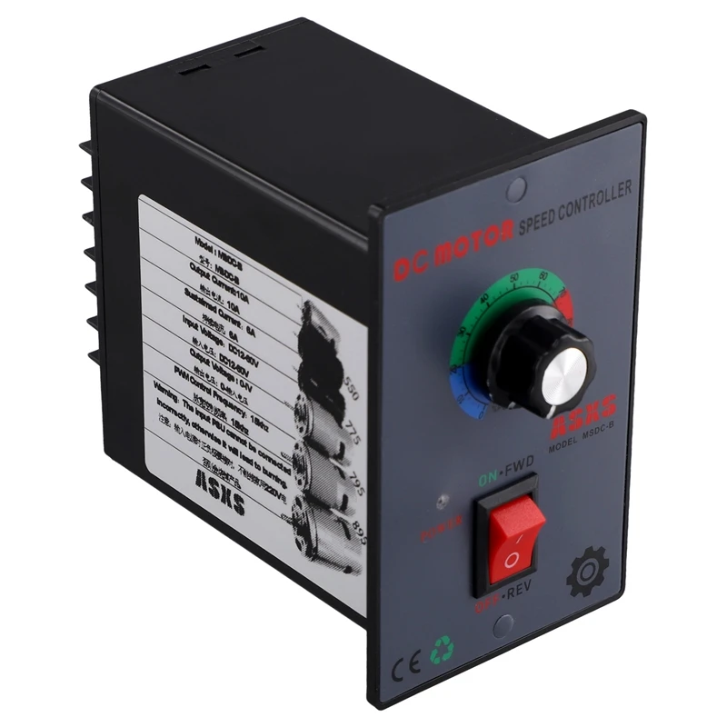 AC62-Brushed DC Motor Speed Controller Regulator PWM DC 12V 24V 36V For 775 795 Gear Motor Electric Parts
AC62-Brushed DC Motor Speed Controller Regulator PWM DC 12V 24V 36V For 775 795 Gear Motor Electric Parts