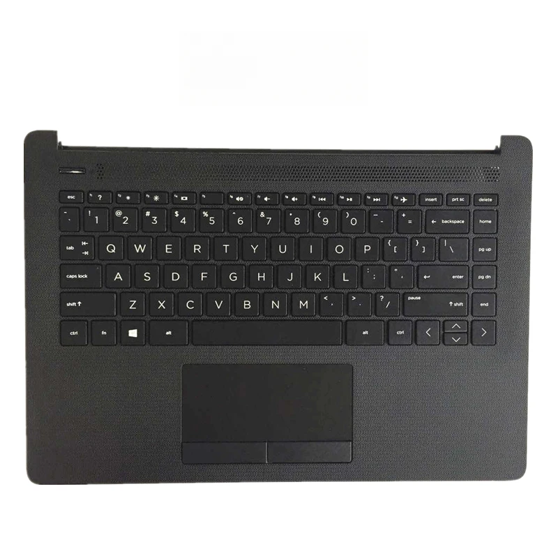 Новый чехол для клавиатуры и сенсорной панели HP 14-CM 14-CK C, черный, чехол L23239-001
Новый чехол для клавиатуры и сенсорной панели HP 14-CM 14-CK C, черный, чехол L23239-001
