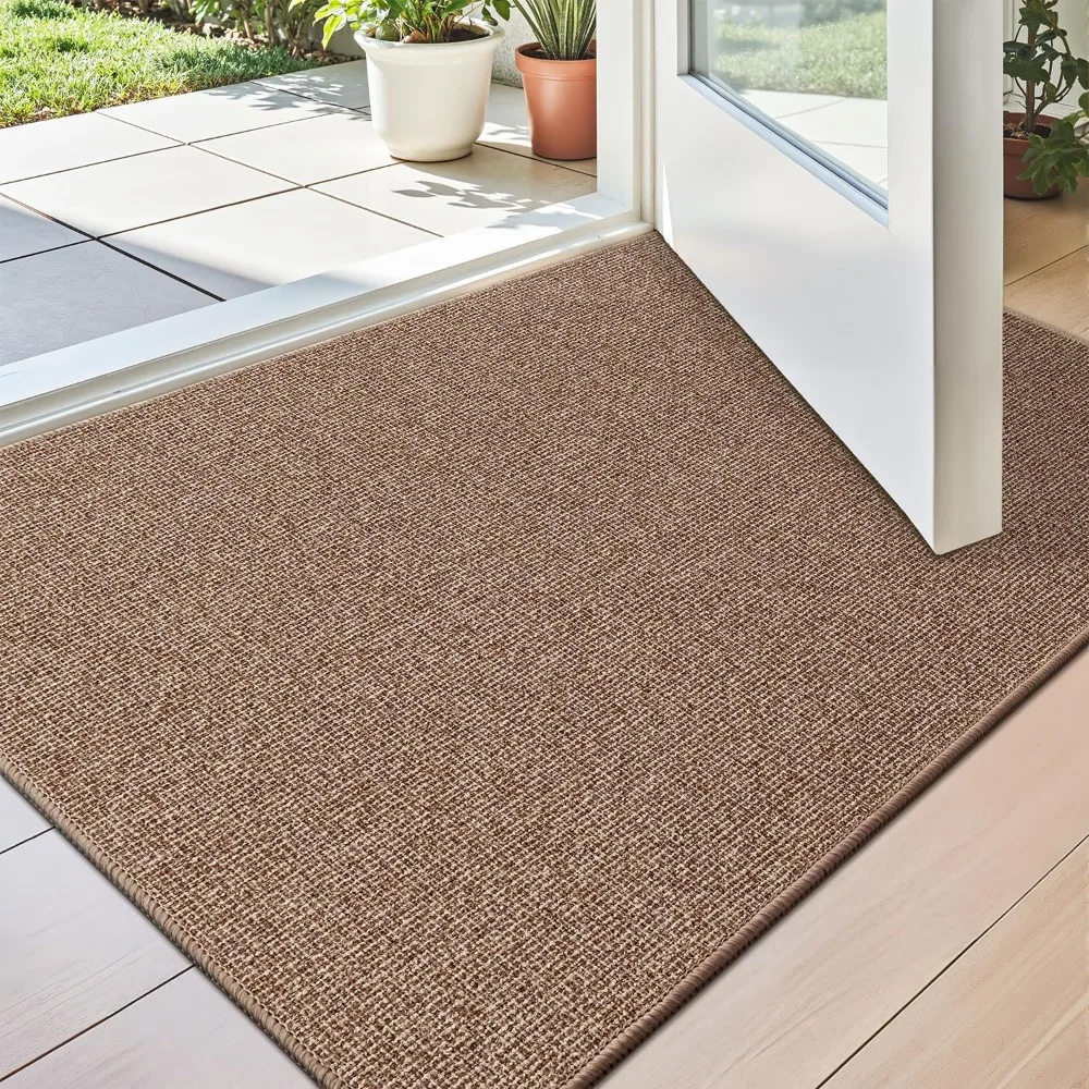 Indoor Ultra Thin Door Mat,18"x30" Low Profile Inside Doormat, Non Slip Rubber Backing Welcome Mat, Stain-Resistant Entryway Ma 
Indoor Ultra Thin Door Mat,18"x30" Low Profile Inside Doormat, Non Slip Rubber Backing Welcome Mat, Stain-Resistant Entryway Ma