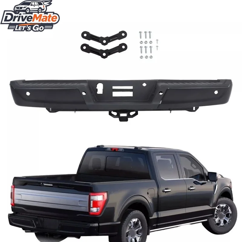 2021-2023 for Ford F-150 Rear Bumper Assembly with MAX Towing W/ Sensor Holes Complete
2021-2023 for Ford F-150 Rear Bumper Assembly with MAX Towing W/ Sensor Holes Complete