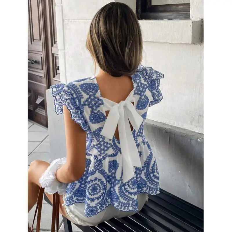 Женский повседневный удобный дышащий топ с вышивкой ort Sve irt Vaion Wear на осенний сезон
Женский повседневный удобный дышащий топ с вышивкой ort Sve irt Vaion Wear на осенний сезон