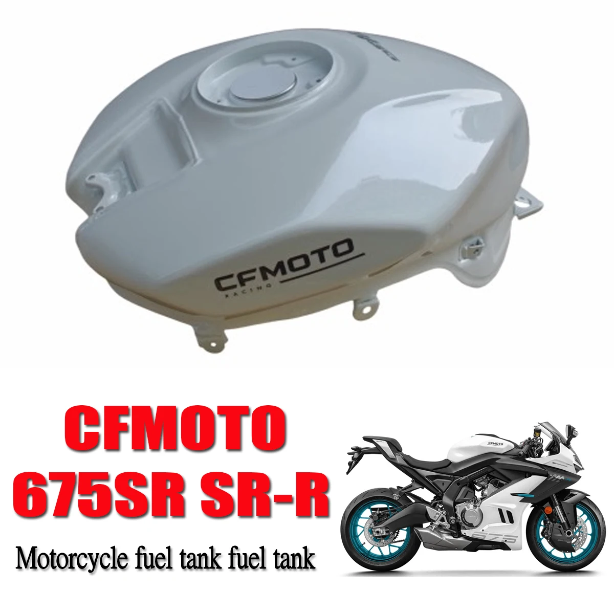 Motorcycle CFMOTO 675SR fuel tank CF650-10 main fuel tank oil pot For CF MOTO 675SR-R SR-R 675
Motorcycle CFMOTO 675SR fuel tank CF650-10 main fuel tank oil pot For CF MOTO 675SR-R SR-R 675