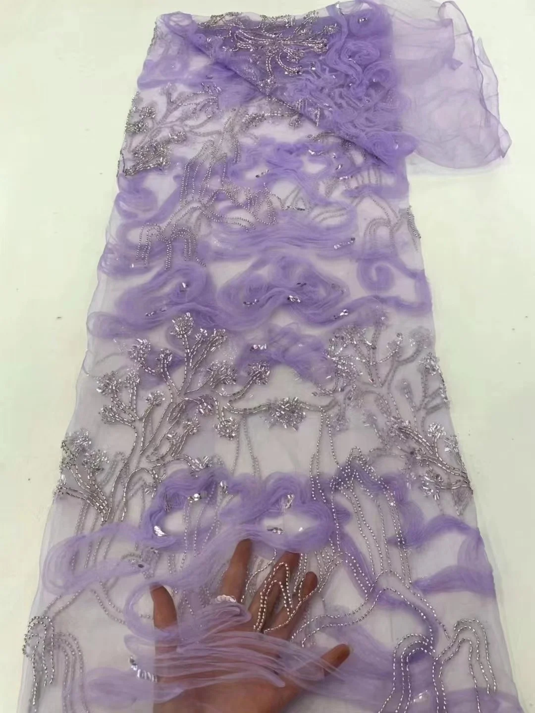 2024 Latest Nigerian Sequin Lace Fabric Heavy Hand Beaded Lace Fabric Luxury French 3D Flower Embroidery Lace Fabric Wedding
2024 Latest Nigerian Sequin Lace Fabric Heavy Hand Beaded Lace Fabric Luxury French 3D Flower Embroidery Lace Fabric Wedding