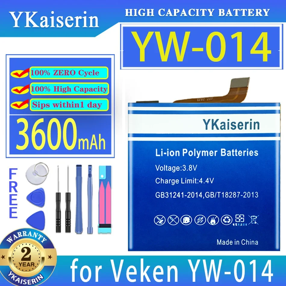 Аккумулятор ykaisin 3100 мАч/3600 мАч для Veken YW-014 YW014 YW-011 YW011 Bateria
Аккумулятор ykaisin 3100 мАч/3600 мАч для Veken YW-014 YW014 YW-011 YW011 Bateria