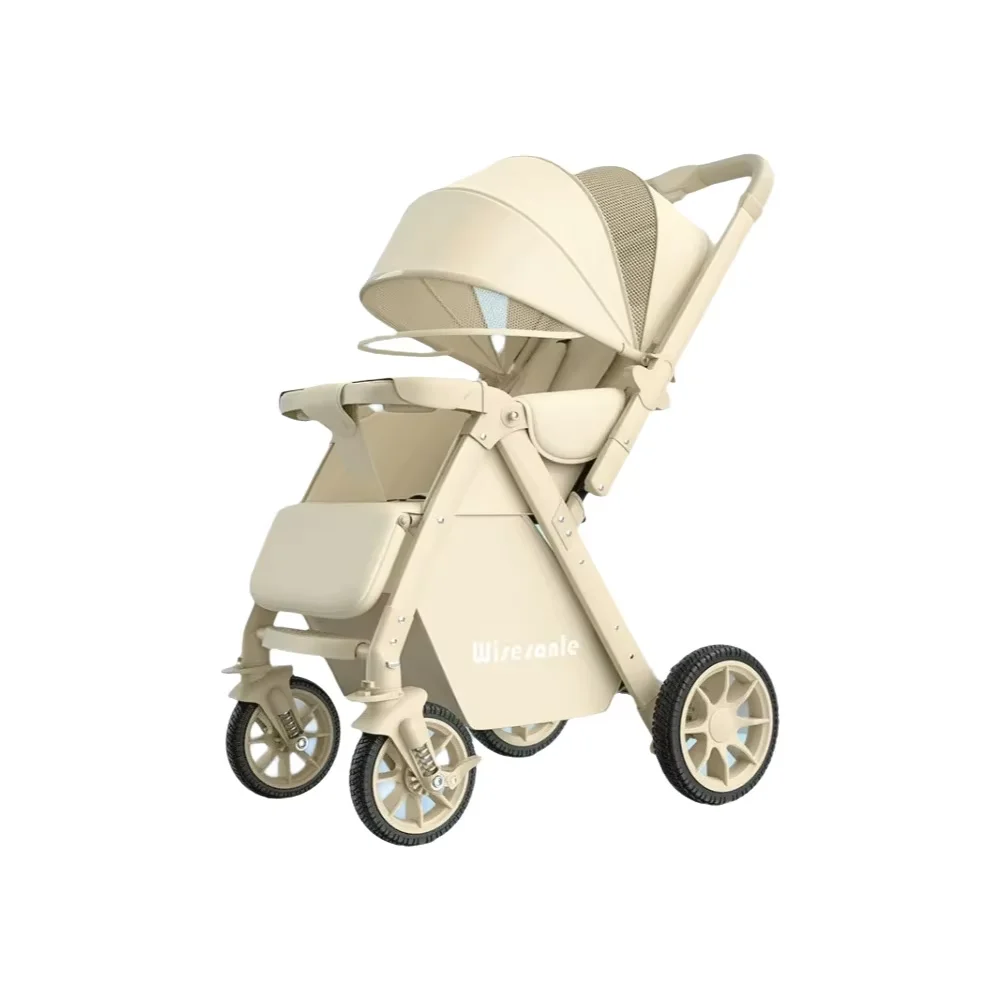 Baby Stroller Carriage Pram Can Sit Lie Down Fold Lightweight High Landscape 0-3 Year Old Baby Stroller Bidirectional
Baby Stroller Carriage Pram Can Sit Lie Down Fold Lightweight High Landscape 0-3 Year Old Baby Stroller Bidirectional