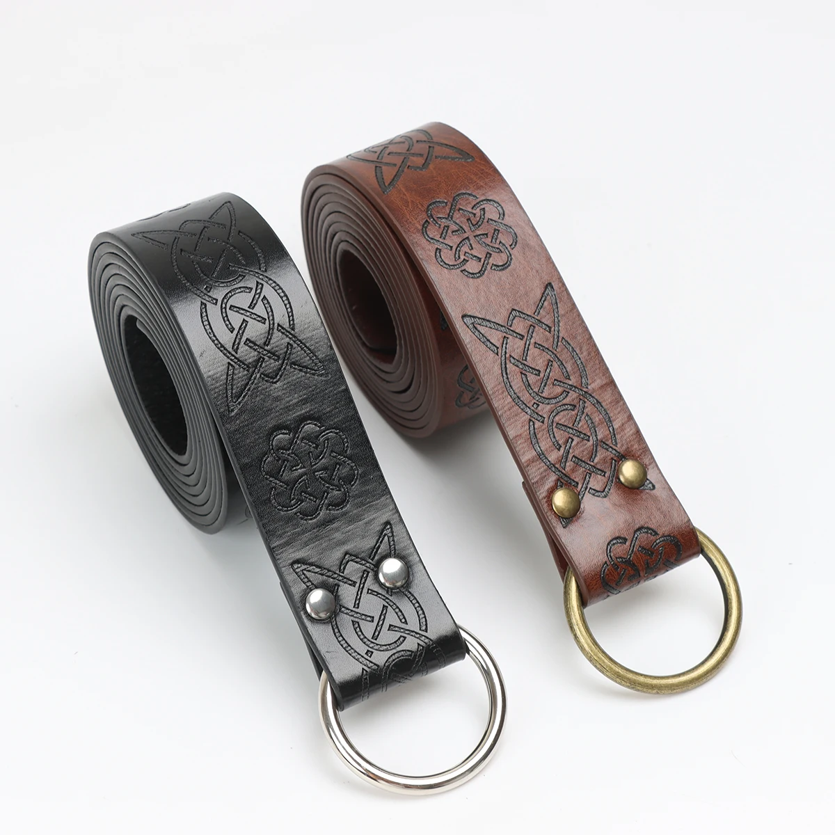 Fullyoung Retro Medieval Belt Cosplay Viking Vegvisir PU Leather O Ring Belt For Women Renaissance Knight Buckles Belt Adult
Fullyoung Retro Medieval Belt Cosplay Viking Vegvisir PU Leather O Ring Belt For Women Renaissance Knight Buckles Belt Adult