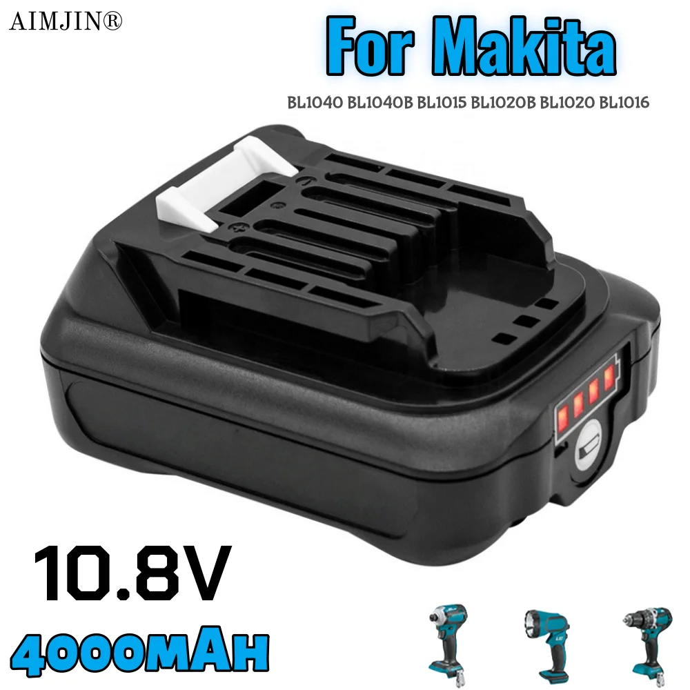 BL1020 BL1040 10,8 В 4000 мАч литий-ионная аккумуляторная батарея для электроинструментов Makita BL1016 BL1015 BL1041 BL1021 DF331D
BL1020 BL1040 10,8 В 4000 мАч литий-ионная аккумуляторная батарея для электроинструментов Makita BL1016 BL1015 BL1041 BL1021 DF331D