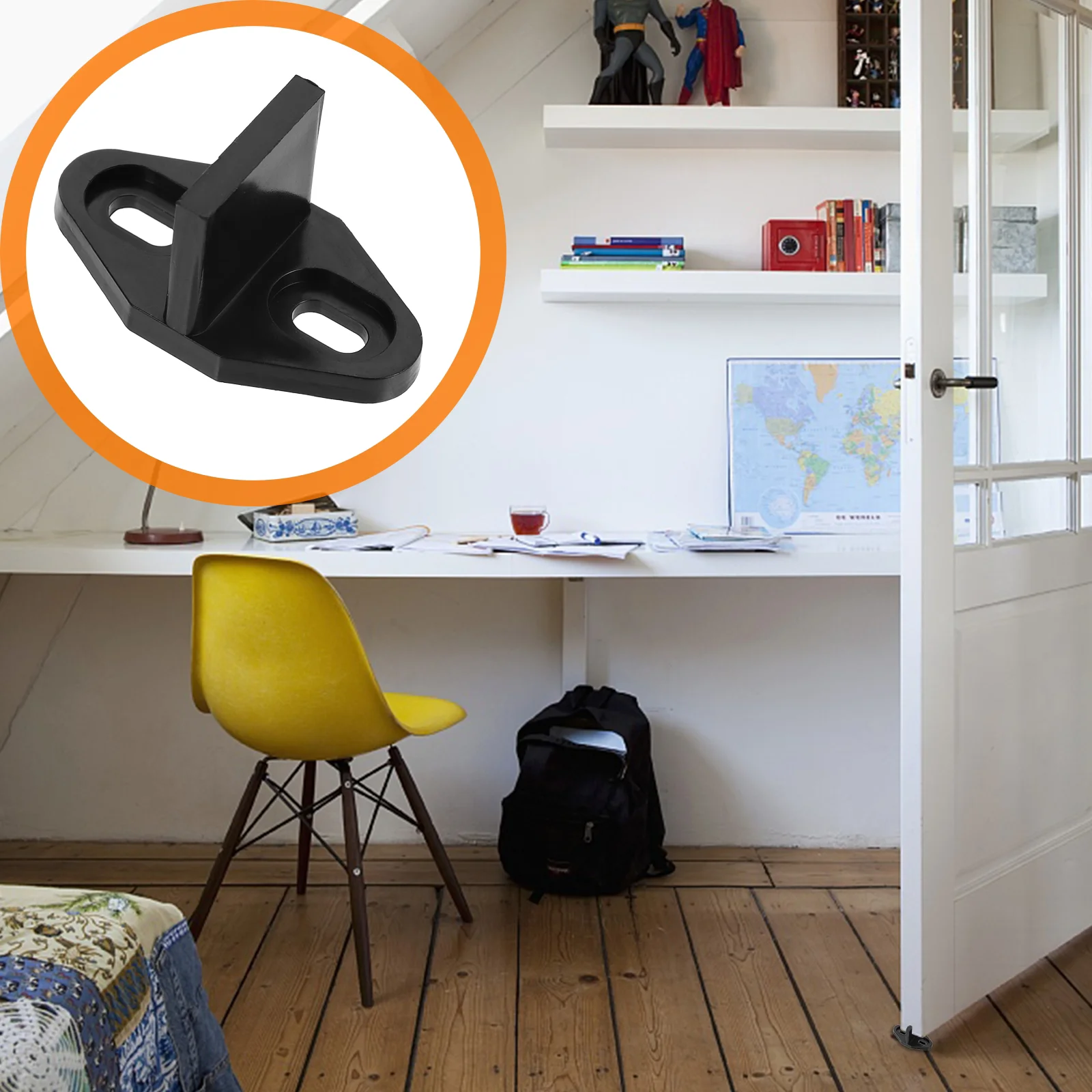 2 Sets Slotted Stopper Door Handle Inserts Floor Mount Guide Barn Hardware Swing Stoppers Sliding Doors
2 Sets Slotted Stopper Door Handle Inserts Floor Mount Guide Barn Hardware Swing Stoppers Sliding Doors