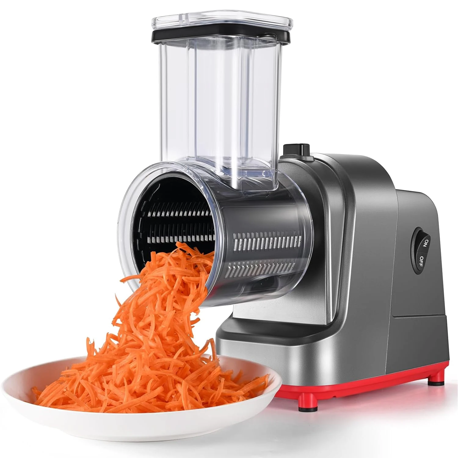 5 in 1 Large Caliber Electric Salad Maker Vegetable Fruit Crusher Electric Grater for Fruits and Vegetables Cutter
5 in 1 Large Caliber Electric Salad Maker Vegetable Fruit Crusher Electric Grater for Fruits and Vegetables Cutter