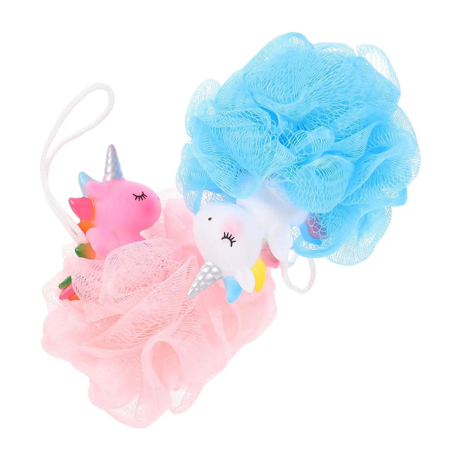 2pcs Bath Ball Unicorn PE PVC Body Scrubber Exfoliating Cleaner Kids Shower Accessory Bathroom Supply Home Goods
2pcs Bath Ball Unicorn PE PVC Body Scrubber Exfoliating Cleaner Kids Shower Accessory Bathroom Supply Home Goods