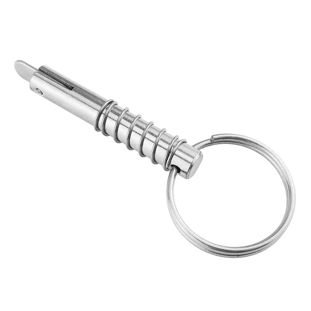 Quick Release Pin for Boat Bimini Top Deck Hinge Marine S Steel 316 8x51mm
Quick Release Pin for Boat Bimini Top Deck Hinge Marine S Steel 316 8x51mm