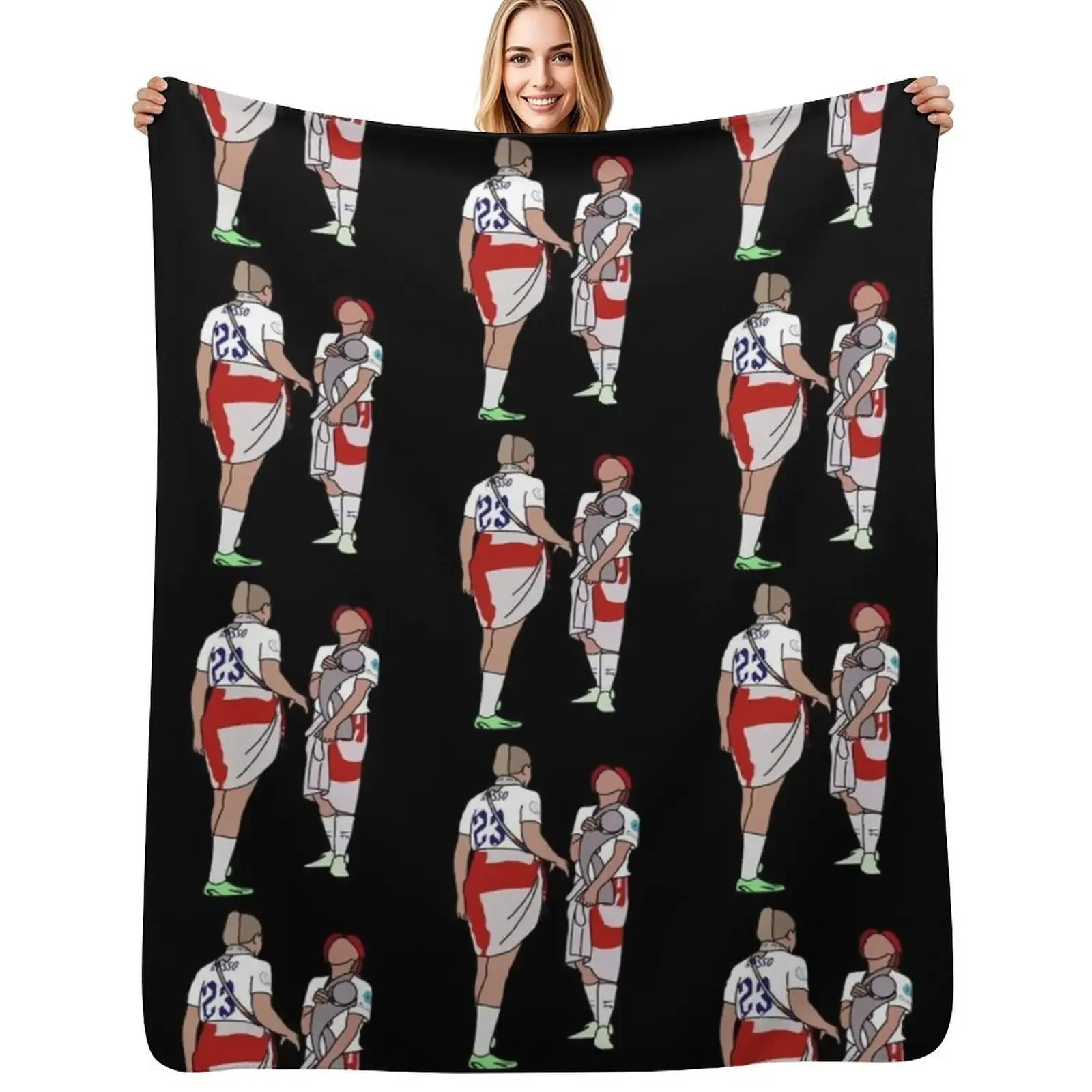 Ella Toone and Alessia Russo Throw Blanket Soft Cute Plush Sleeping Bag Blanket
Ella Toone and Alessia Russo Throw Blanket Soft Cute Plush Sleeping Bag Blanket