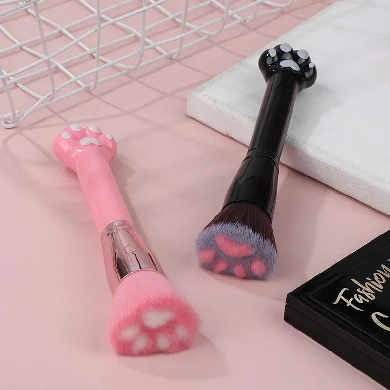 Cute Cat Claw Paw Foundation Brush - Makeup Cosmetic Brush with Birch Handle Loose Powder Brush Fiber Hair for Cosmetics Tool
Cute Cat Claw Paw Foundation Brush - Makeup Cosmetic Brush with Birch Handle Loose Powder Brush Fiber Hair for Cosmetics Tool