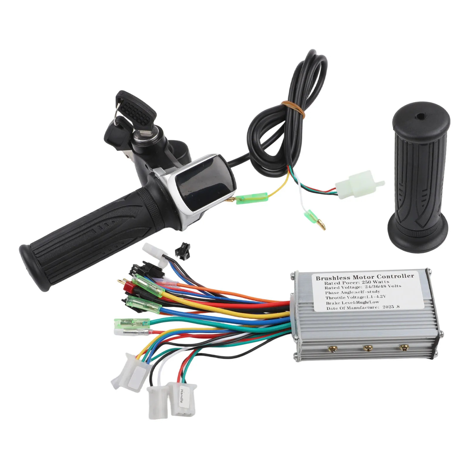 Electric Bike Controller Brushless Motor Controller 15A Brushless Controller Battery Status Display 90x50x30mm
Electric Bike Controller Brushless Motor Controller 15A Brushless Controller Battery Status Display 90x50x30mm