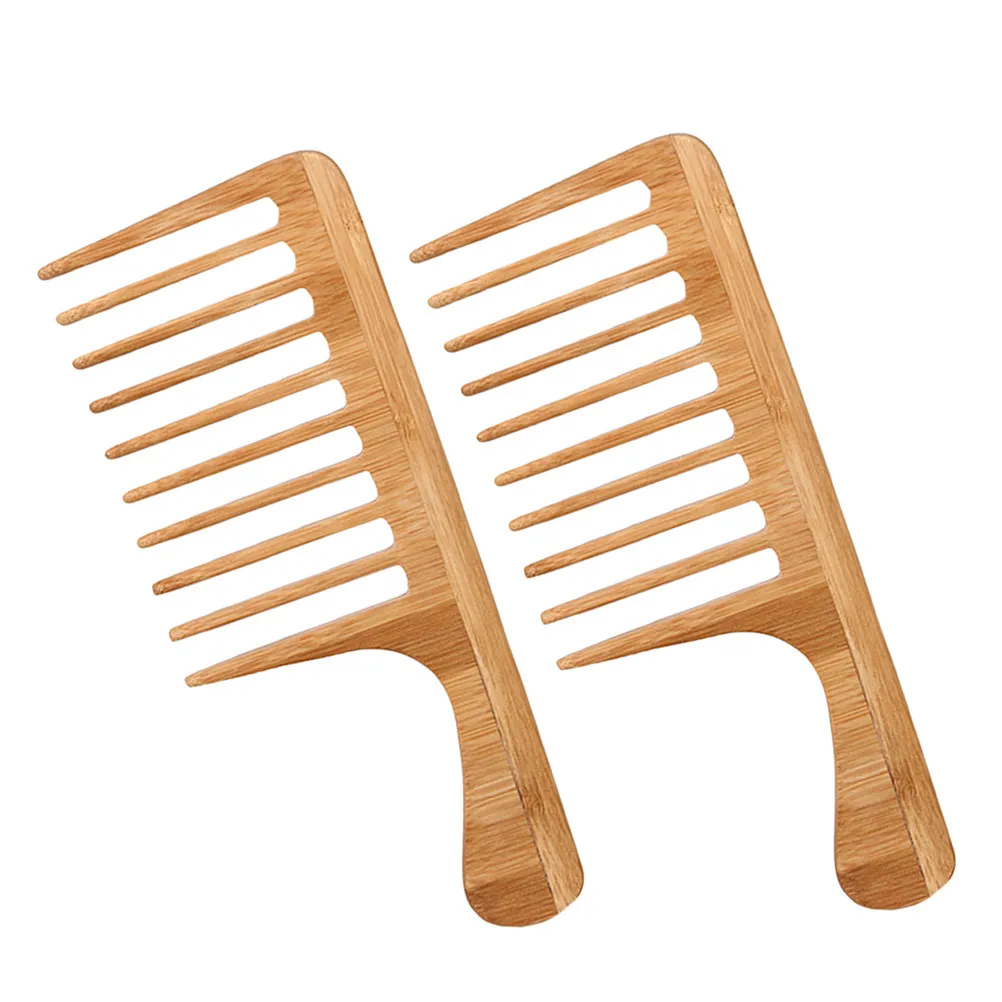 2Pcs Bamboo Wide Tooth Comb Large Teeth Effortless Detangling for Fine Curly Hair Retro Styling Comfort Grip Travel
2Pcs Bamboo Wide Tooth Comb Large Teeth Effortless Detangling for Fine Curly Hair Retro Styling Comfort Grip Travel