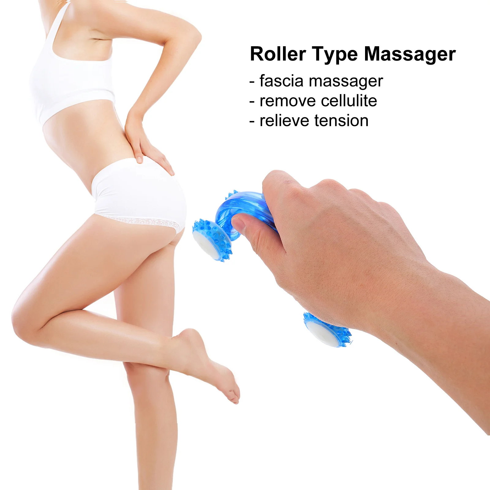 2pcs Roller Type Massager Ergonomic Full-Body Plastic Health Tool For Stress Relief Circulation Portable Massage Relaxation
2pcs Roller Type Massager Ergonomic Full-Body Plastic Health Tool For Stress Relief Circulation Portable Massage Relaxation