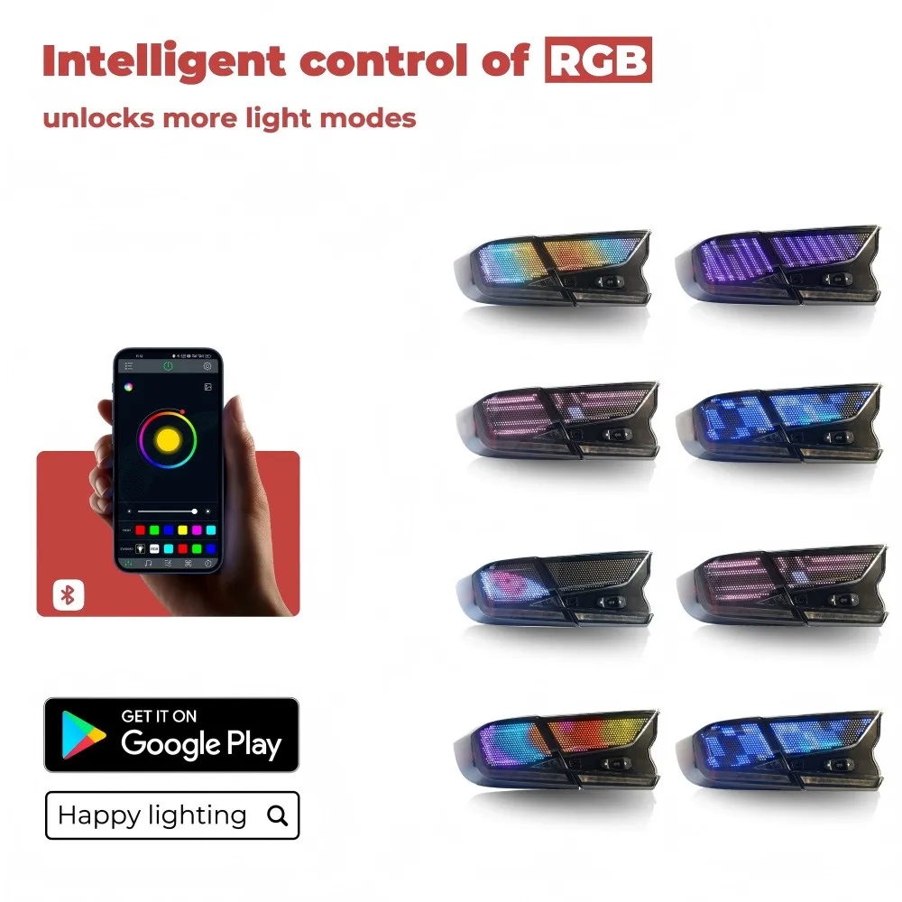 RGB Digitization Led Taillights For Honda Accord 2018-2022 With Sequential Turn Signal Dynamic Animation Tail Lamp Assembly
RGB Digitization Led Taillights For Honda Accord 2018-2022 With Sequential Turn Signal Dynamic Animation Tail Lamp Assembly