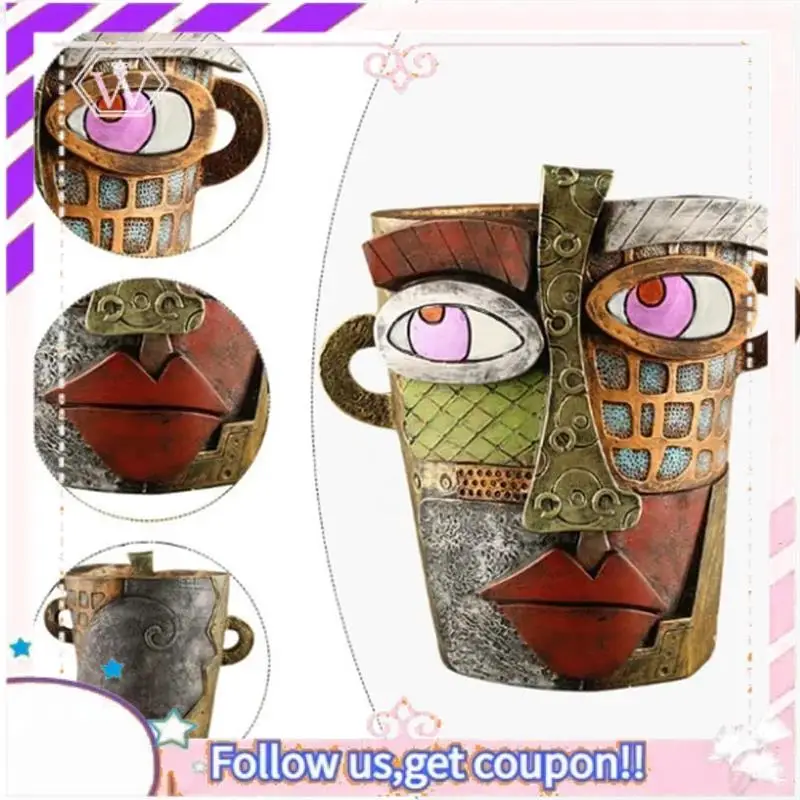 Premium Handmade Brutalist Abstract Beauty Face Flower Pot Large Indoor Flower Pot Green Plant Pot Container
Premium Handmade Brutalist Abstract Beauty Face Flower Pot Large Indoor Flower Pot Green Plant Pot Container