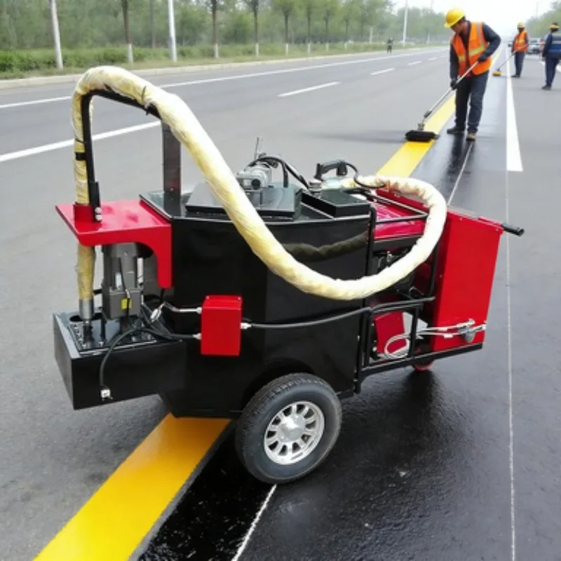 Road Crack Filler Machine with Melting Tank for Bitumen Asphalt Driveway Sealing
Road Crack Filler Machine with Melting Tank for Bitumen Asphalt Driveway Sealing