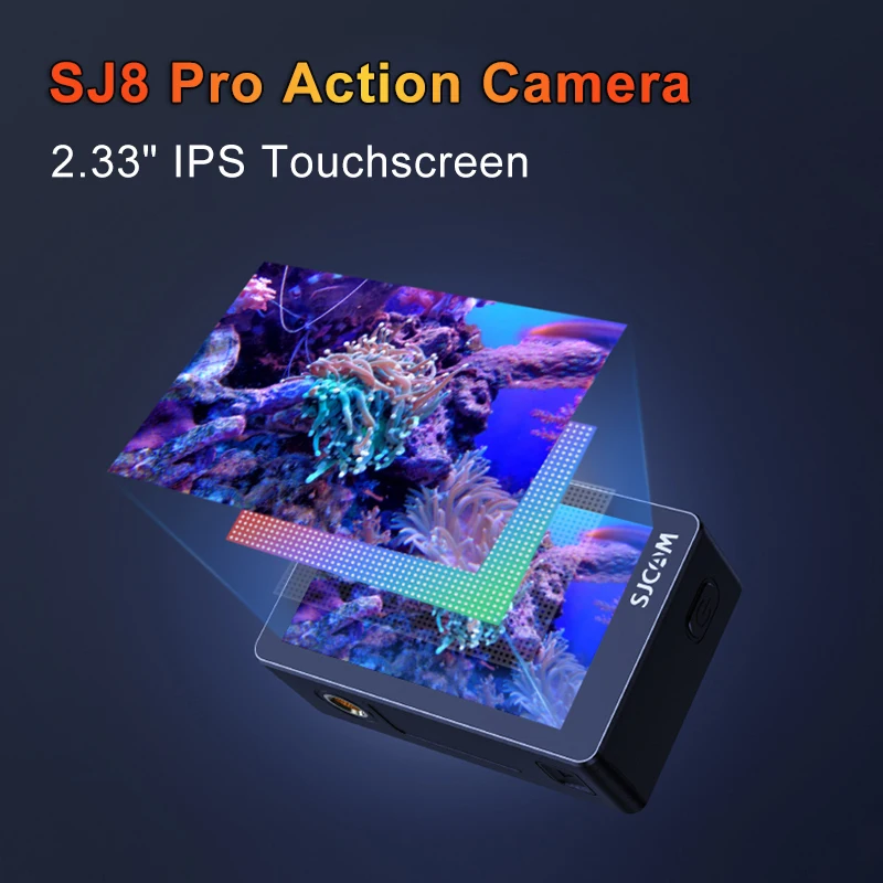 Action Camera 30m Waterproof Anti-Shake 4K 60FPS 170° Wide Angle 5G WiFi Touch Screen Multifunctional Outdoor Sports Cam
Action Camera 30m Waterproof Anti-Shake 4K 60FPS 170° Wide Angle 5G WiFi Touch Screen Multifunctional Outdoor Sports Cam