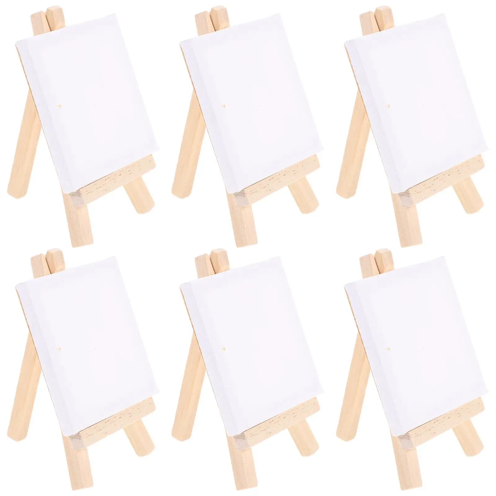 6 Sets Wooden Easel Home Decoration Painting Kit Small Canvas Mini Board Party Panels Blank Beginners Craft Gift
6 Sets Wooden Easel Home Decoration Painting Kit Small Canvas Mini Board Party Panels Blank Beginners Craft Gift