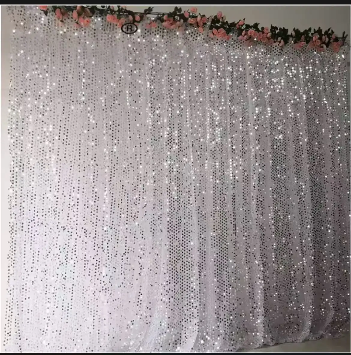 3x3M Silver Shimmer Sequin Fabric Photo Booth Backdrop Sequin Curtains Panels Photography Wedding Photobooth Background Decor
3x3M Silver Shimmer Sequin Fabric Photo Booth Backdrop Sequin Curtains Panels Photography Wedding Photobooth Background Decor