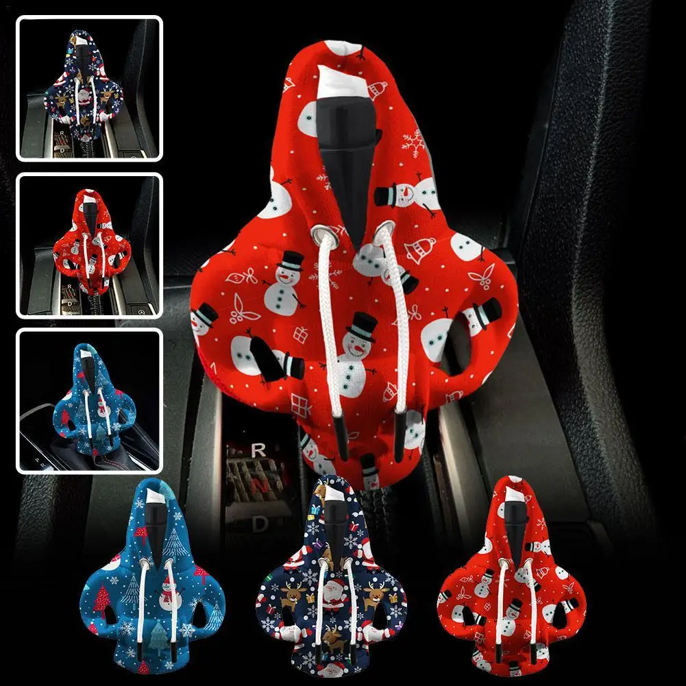 Creative Christmas style Car Gear Shift Lever Cover Hoodie Gear Shift Hoodie Cover Shift Cover Gear Handle Decor
Creative Christmas style Car Gear Shift Lever Cover Hoodie Gear Shift Hoodie Cover Shift Cover Gear Handle Decor