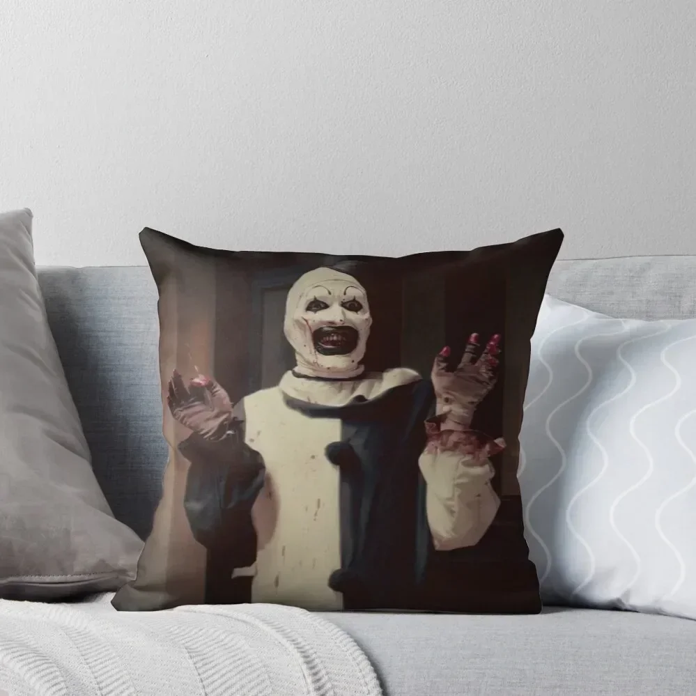 Terrifier movie horror art the clown Throw Pillow Marble Cushion Cover Christmas s Covers Cushion Cover For Sofa pillow
Terrifier movie horror art the clown Throw Pillow Marble Cushion Cover Christmas s Covers Cushion Cover For Sofa pillow