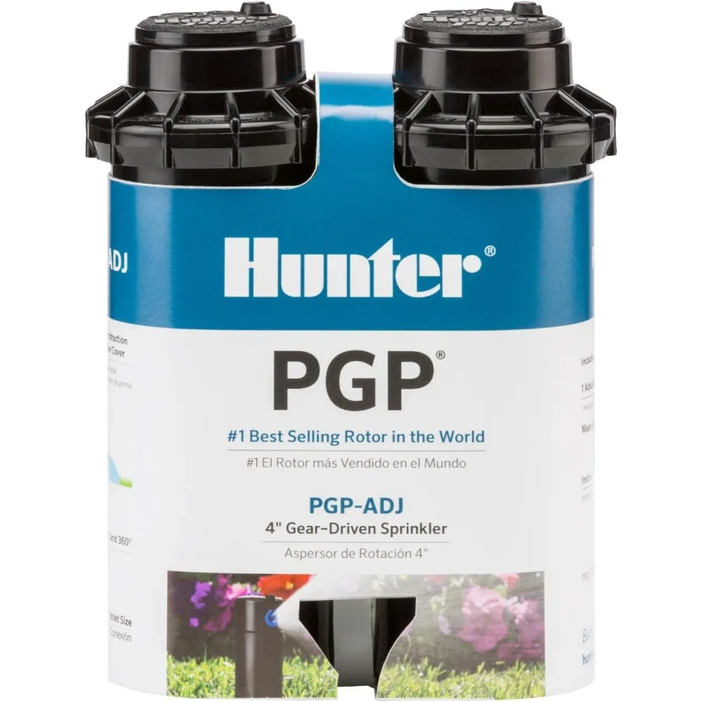pgp-adj ¾ rotor sprinkler head, adjustable 40°–360° arc, gear drive, 4" pop up sprinkler, lawn irrigation head, 22–52 ft spray
pgp-adj ¾ rotor sprinkler head, adjustable 40°–360° arc, gear drive, 4" pop up sprinkler, lawn irrigation head, 22–52 ft spray