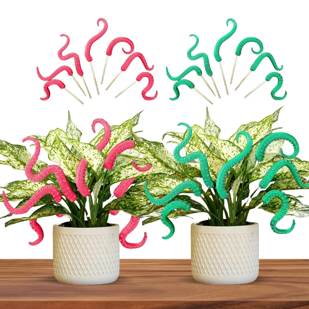 7Pcs Octopus Tentacle Plant Stakes Glow in The Dark Luminescent Octopus Plant Stakes Seamonster Tentacles Stakes for Plant Decor
7Pcs Octopus Tentacle Plant Stakes Glow in The Dark Luminescent Octopus Plant Stakes Seamonster Tentacles Stakes for Plant Decor