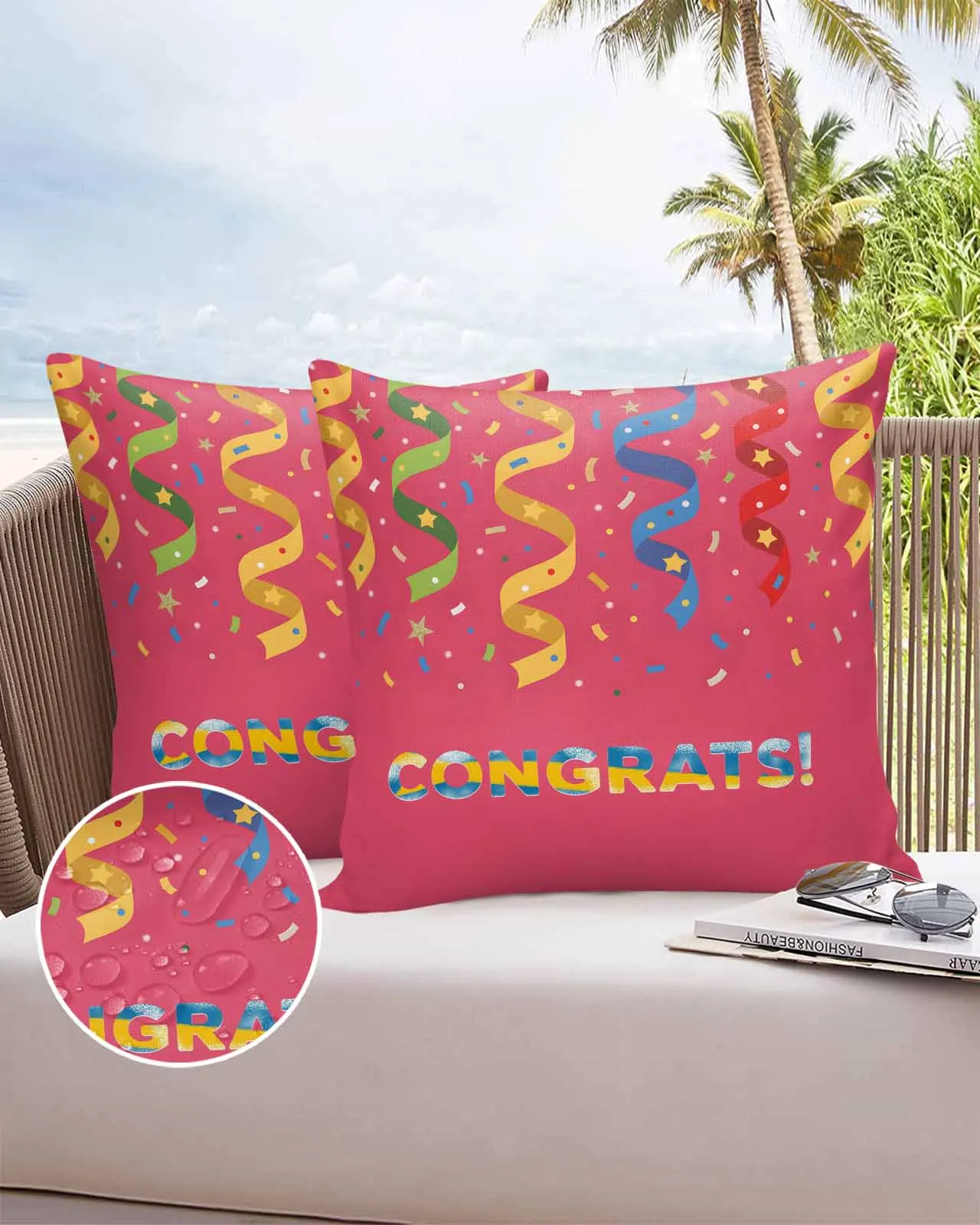 2/4PCS Waterproof Pillow Cover Graduation Season Line Ribbon Outdoor Pillowcase Case Garden Patio Cushion Covers Home Decor
2/4PCS Waterproof Pillow Cover Graduation Season Line Ribbon Outdoor Pillowcase Case Garden Patio Cushion Covers Home Decor