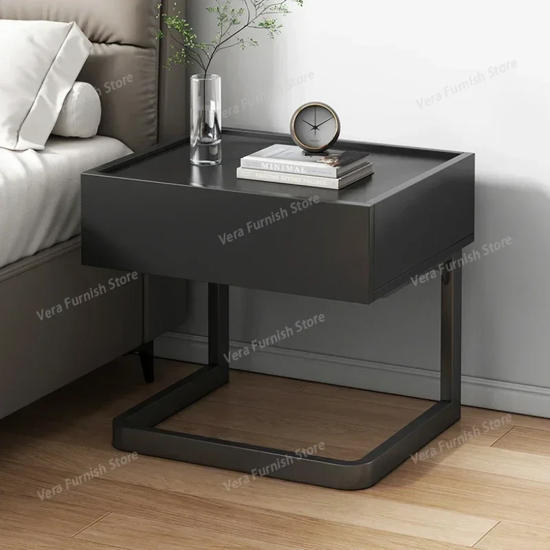 Modern Minimal Nightstand Table Black Aesthetic Narrow Korea Bedsides Table Space Saving Small Szafki Nocne Furniture Bedroom
Modern Minimal Nightstand Table Black Aesthetic Narrow Korea Bedsides Table Space Saving Small Szafki Nocne Furniture Bedroom