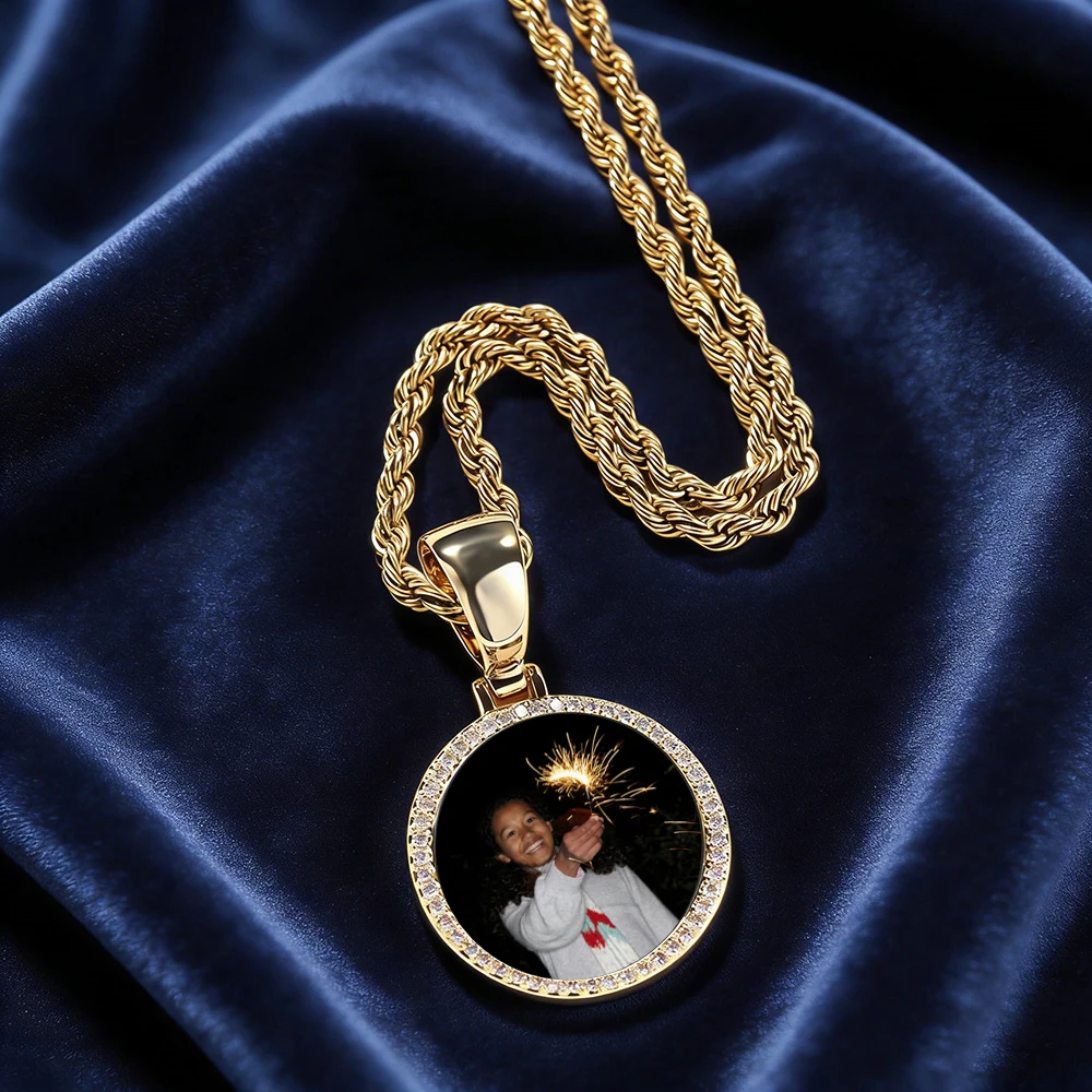 HHIOK Персонализированный круглый медальон-кулон с фото, 25 мм, на цепочке, оптовая продажа
HHIOK Персонализированный круглый медальон-кулон с фото, 25 мм, на цепочке, оптовая продажа