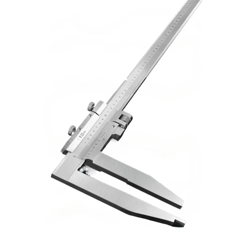 Large Range Vernier 0-500-600-1000Mm Extended Claw Measuring Ruler High Precision Stainless Steel Caliper
Large Range Vernier 0-500-600-1000Mm Extended Claw Measuring Ruler High Precision Stainless Steel Caliper