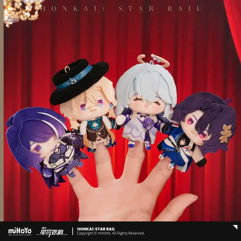 MiHoYo официальная подлинная Honkai Star Rail Sparkle Sampo Black Swan Robin Acheron плюшевая кукла на палец кулон плюшевая кукла подарки
MiHoYo официальная подлинная Honkai Star Rail Sparkle Sampo Black Swan Robin Acheron плюшевая кукла на палец кулон плюшевая кукла подарки