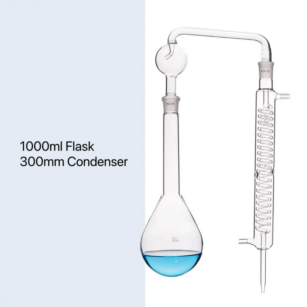 1000ML Ammonia Nitrogen Distillation KIT ,Labrotary Glassware Chemical Experiment ,Kjeldahl Nitrogen Distillation Apparatus
1000ML Ammonia Nitrogen Distillation KIT ,Labrotary Glassware Chemical Experiment ,Kjeldahl Nitrogen Distillation Apparatus