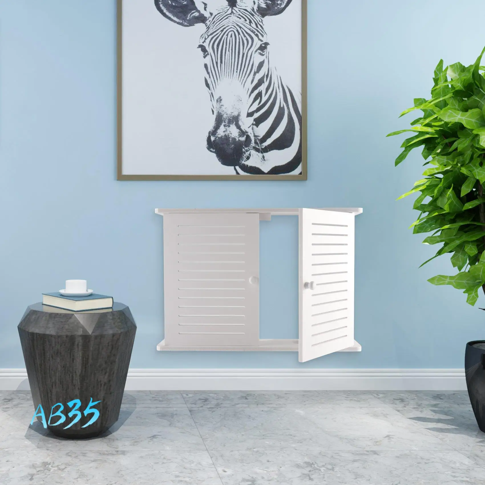 AB35-Wireless Wifi Router Storage Boxes Wooden Box Cable Power Plus Wire Bracket Wall Hanging Plug Board Storage Shelf
AB35-Wireless Wifi Router Storage Boxes Wooden Box Cable Power Plus Wire Bracket Wall Hanging Plug Board Storage Shelf