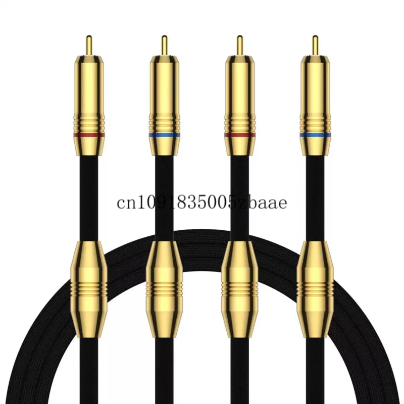 Pure Copper Audiophile RCA Audio Cable Dual Lotus Connector HiFi CD Player Amplifier Interconnect Signal Wire
Pure Copper Audiophile RCA Audio Cable Dual Lotus Connector HiFi CD Player Amplifier Interconnect Signal Wire