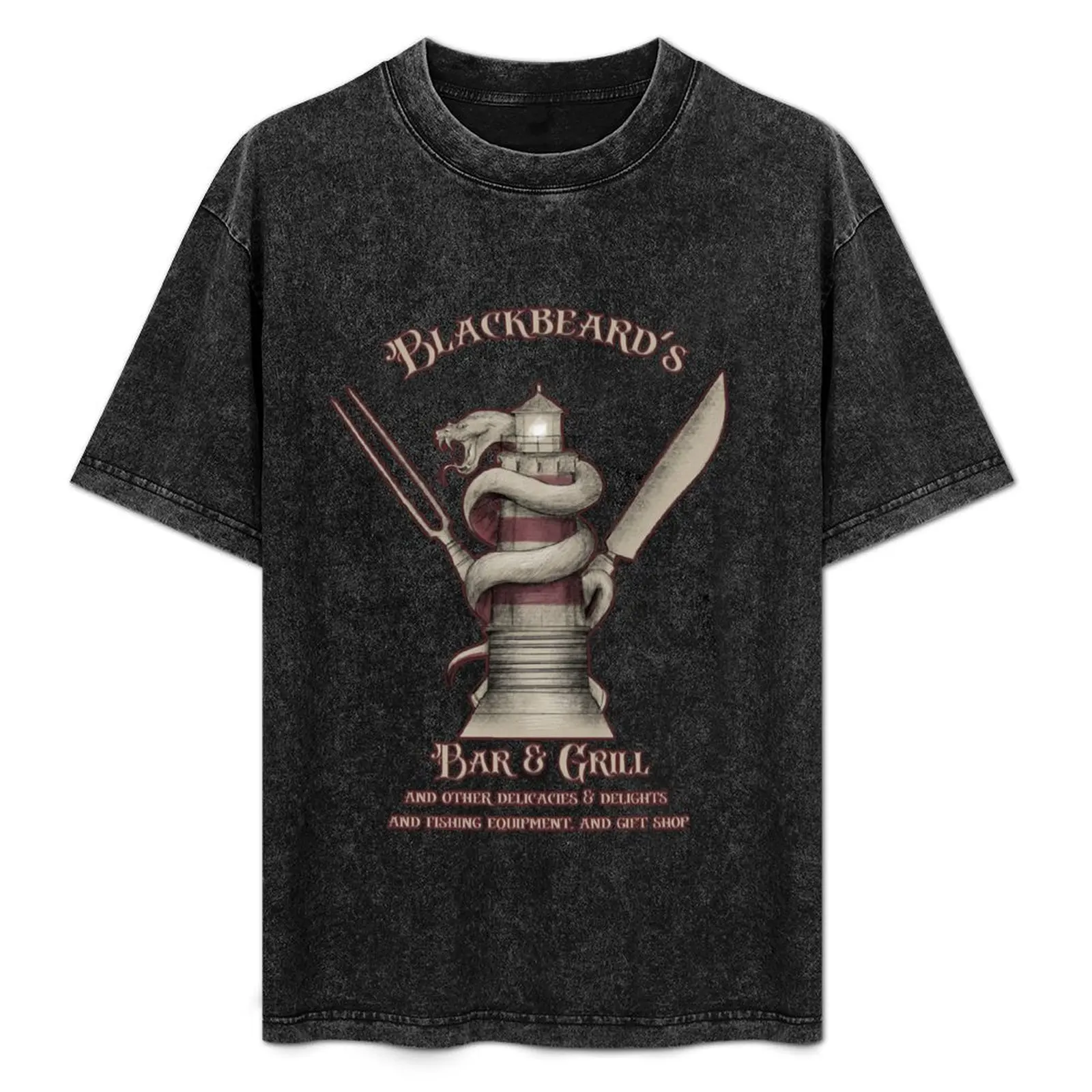 Blackbeard's Bar & Grill T-Shirt Trendy Casual Short Sleeve Shirt
Blackbeard's Bar & Grill T-Shirt Trendy Casual Short Sleeve Shirt