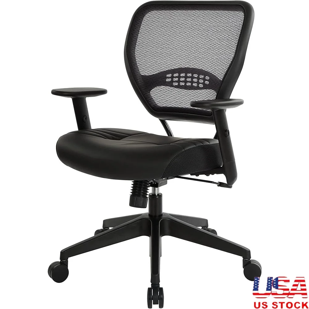 Professional AirGrid Ergonomic Office Chair Eco Leather Seat Adjustable Arms 2-to-1 Synchro Tilt Heavy Duty Base Dual Wheel
Professional AirGrid Ergonomic Office Chair Eco Leather Seat Adjustable Arms 2-to-1 Synchro Tilt Heavy Duty Base Dual Wheel