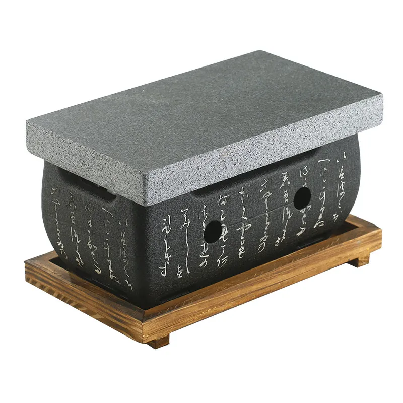 PYH High Temperature Volcanic Stone Grill Text Charcoal Grill Restaurant Steak Frying Pan Slate
PYH High Temperature Volcanic Stone Grill Text Charcoal Grill Restaurant Steak Frying Pan Slate