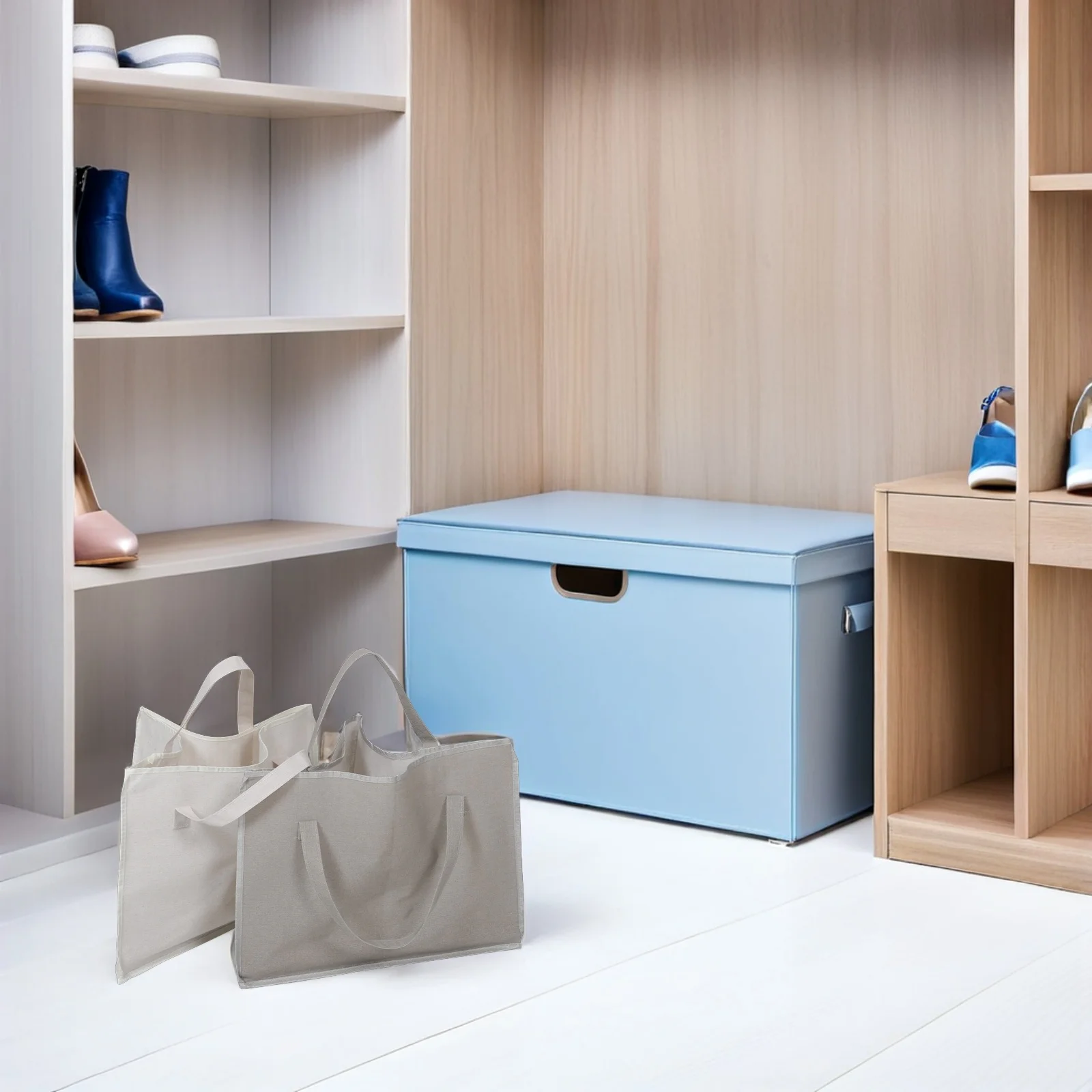 2Pcs Space-Saving Triangle Hanger Storage Bag Clothes Organizer for Closet Laundry Room Dorm Portable Hanging Organizer
2Pcs Space-Saving Triangle Hanger Storage Bag Clothes Organizer for Closet Laundry Room Dorm Portable Hanging Organizer