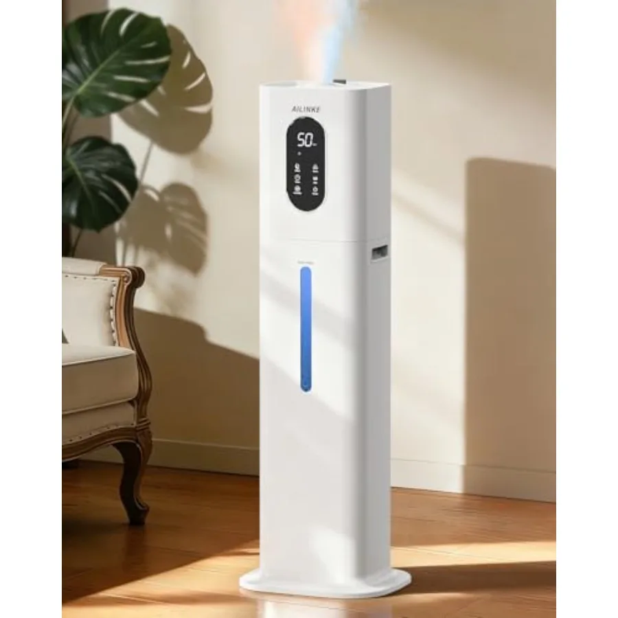 2.1Gal/8L Warm and Cool Mist Humidifiers for Bedroom 500 sq ft Top-Fill Humidifier Large Room with Essential Oil Diffuser Large
2.1Gal/8L Warm and Cool Mist Humidifiers for Bedroom 500 sq ft Top-Fill Humidifier Large Room with Essential Oil Diffuser Large