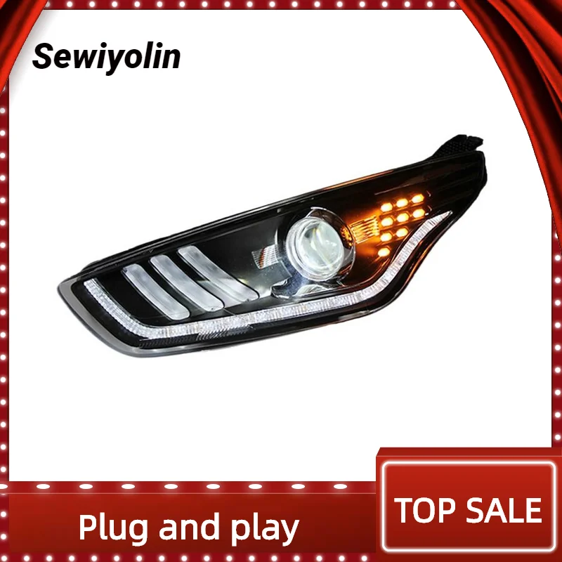 For Ford ESCORT 2015-2019 Car Accessories Headlight Assembly LED Lights Lamp DRL Signal Plug And Play Daytime Running
For Ford ESCORT 2015-2019 Car Accessories Headlight Assembly LED Lights Lamp DRL Signal Plug And Play Daytime Running