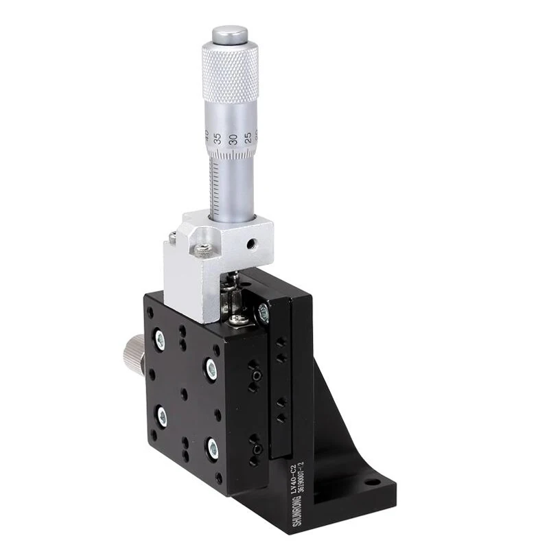 Manual moving linear high-precision moving slide table Z-axis vertical displacement table crossed roller guide rail travel ±6.5M
Manual moving linear high-precision moving slide table Z-axis vertical displacement table crossed roller guide rail travel ±6.5M