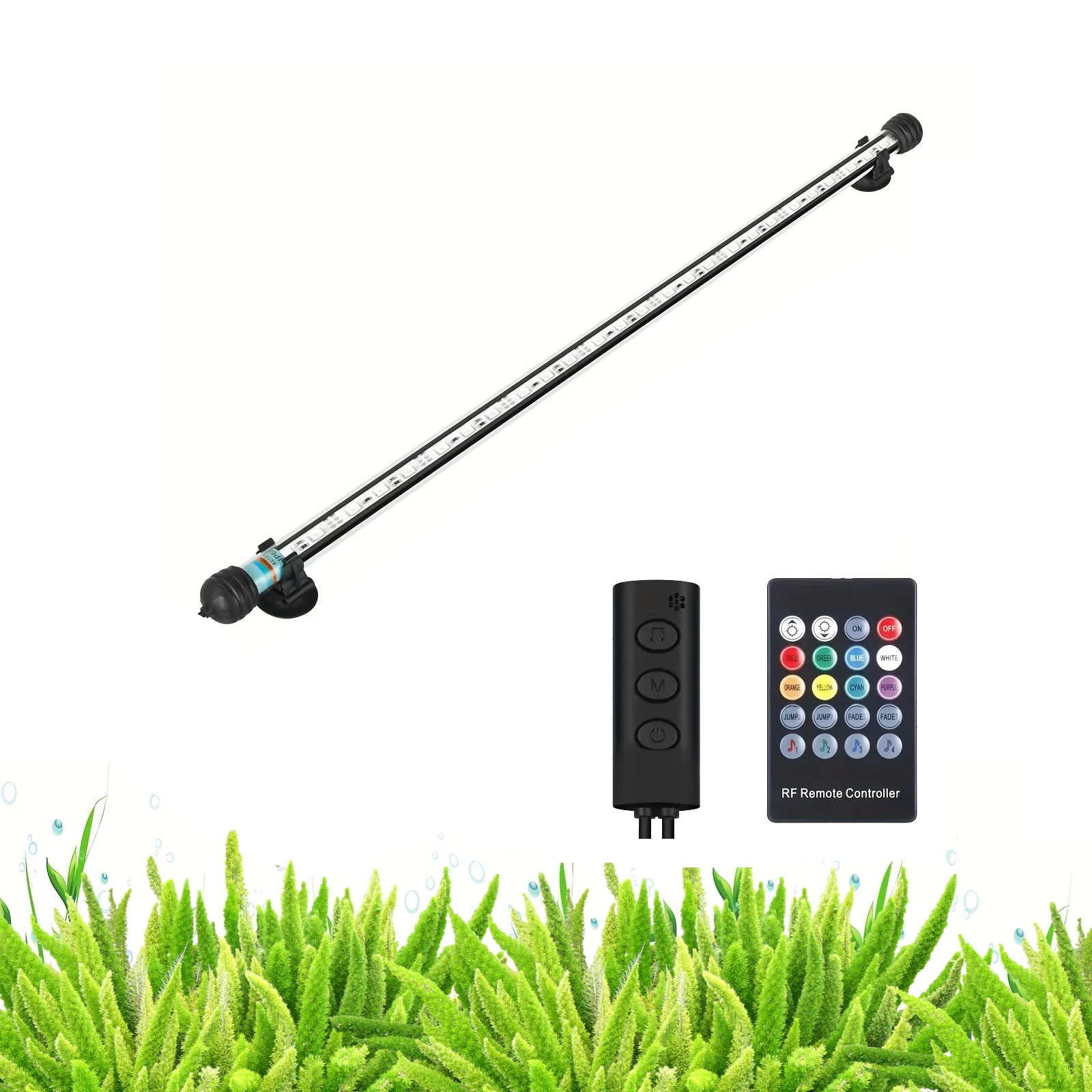12V power supply -1PCS- Aquarium light, button operation. The brightness can be adjusted freely, and 36 modes can be switched fr
12V power supply -1PCS- Aquarium light, button operation. The brightness can be adjusted freely, and 36 modes can be switched fr