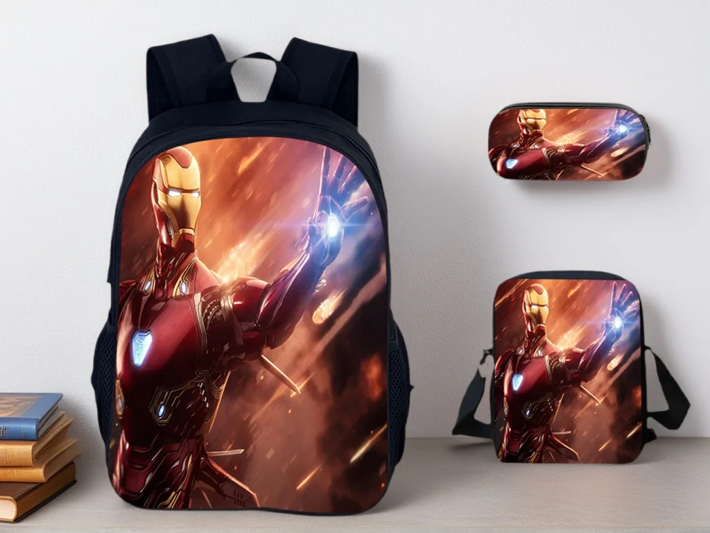 Little Kid Ironheart Classic Backpack+Side Bag+Pencil Case 3Pcs Set-Back to School Lightweight Bookbag
Little Kid Ironheart Classic Backpack+Side Bag+Pencil Case 3Pcs Set-Back to School Lightweight Bookbag