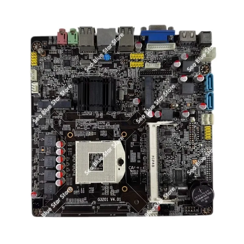 Industrial control main board TG-HM65-G3201 DDR3 G3201 V4.01 integrated machine HDMI interface 17 * 17 second-hand disassembly
Industrial control main board TG-HM65-G3201 DDR3 G3201 V4.01 integrated machine HDMI interface 17 * 17 second-hand disassembly